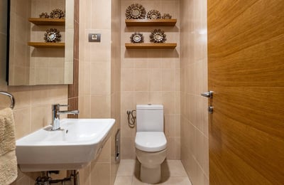 Rental of a stylish 2-room apartment, 90 m², New Belgrade area, Savograd Residence, Serbia